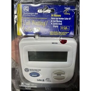 Southwestern Bell‎ Freedom Phone Caller ID Call Waiting 64 Memory FMH-4300 New